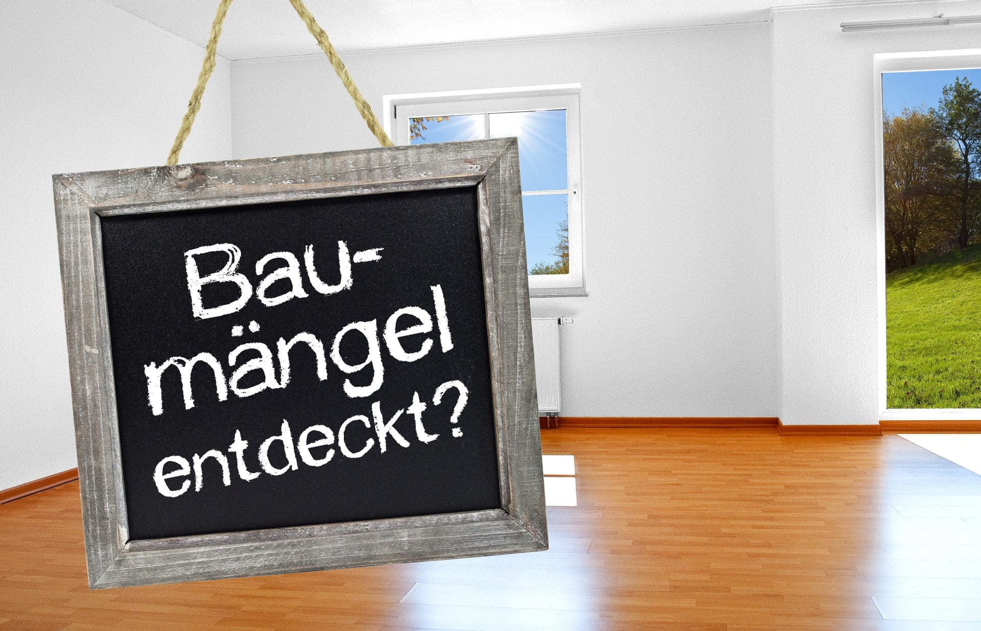 Baumängel entdeckt?! - Die Deutsche Schadenshilfe unterstützt Sie beim Thema Baumangel und Bauschaden (© Stockwerk-Fotodesign / stock.adobe.com)