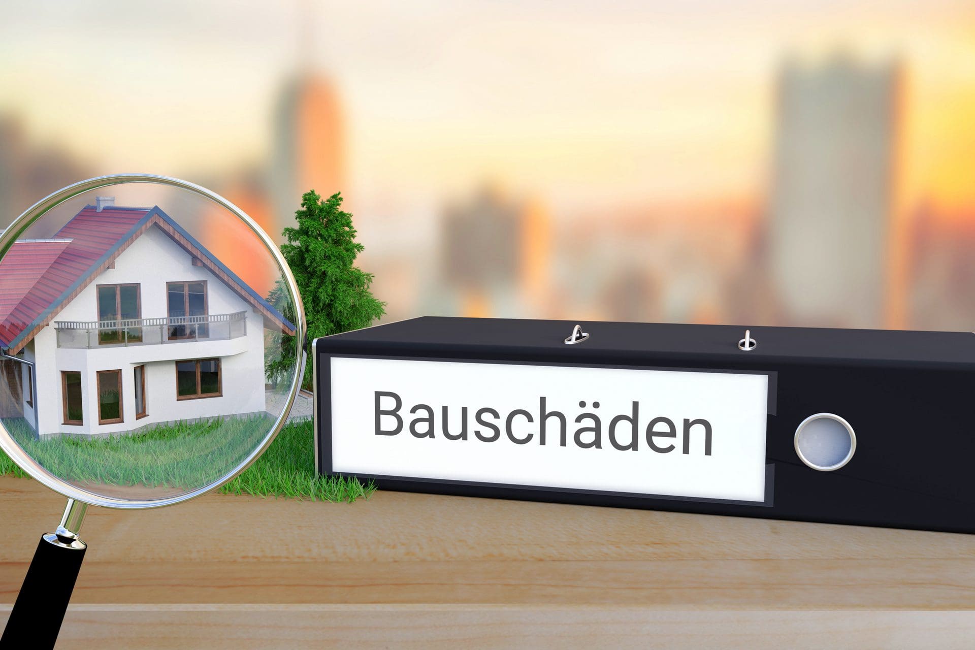 Bauschaden? Baumangel? - Erfahrene Gutachter aus dem DSH Experten-Netzwerk untersuchen für Sie als Auftraggeber entstandene Bauschäden. Dadurch können viele Fragen zu Haftung und Sanierung des Schadens geklärt werden. (© MQ-Illustrations / stock.adobe.com)