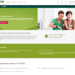 "Sichert Ihr Einkommen bei längerer Krankheit" - so wirbt die DKV Krankentagegeldversicherung auf ihrer Website für Krankentagegeld. Gibt es später Probleme mit der Zahlung, ist die Enttäuschung der Versicherungsnehmer nachzuvollziehen. (Screenshot dkv.com/produkte-krankentagegeld-versicherung-106339.html am 14.07.2022)