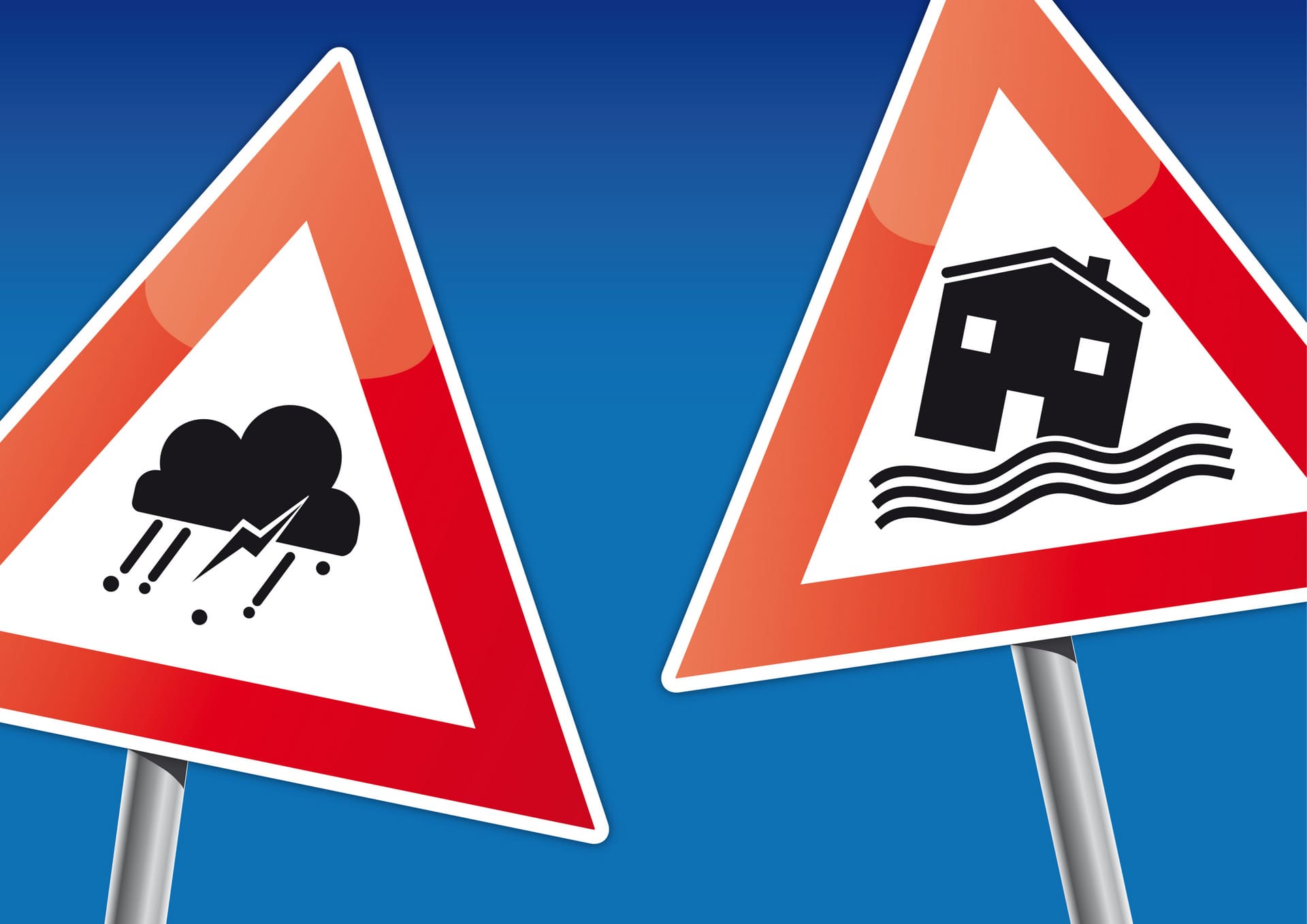 Was zahlt die Gebäudeversicherung bei Wasserschäden: Kosten für Schäden durch Hochwasser, Flut, Starkregen, Überschwemmung werden nur übernommen, wenn der sogenannte Elementarschadenschutz als Zusatzbaustein mit vereinbart und bezahlt wurde. (© Trueffelpix / stock.adobe.com) Was zahlt die Gebäudeversicherung bei Wasserschäden: Kosten für Schäden durch Hochwasser, Flut, Starkregen, Überschwemmung werden nur übernommen, wenn der sogenannte Elementarschadenschutz als Zusatzbaustein mit vereinbart und bezahlt wurde. (© Trueffelpix / stock.adobe.com)