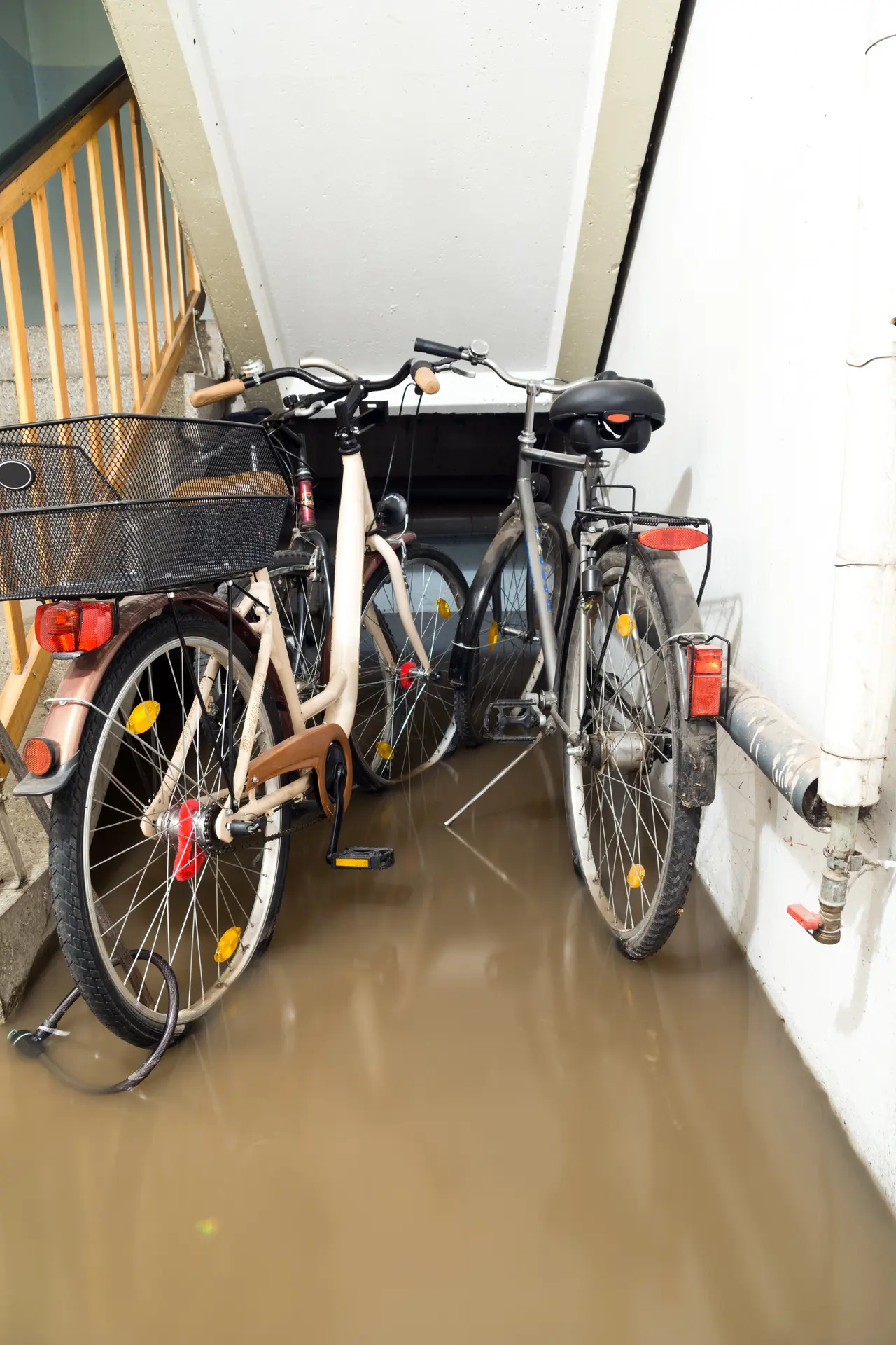 Wasser im Keller nach starkem Regen - Versicherung zahlt nicht immer und nicht alles (© Stephanie Eichler / stock.adobe.com)