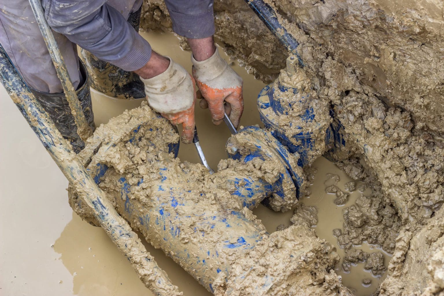 Wasserrohrbruch Rohrbruch erkennen Wie geht
