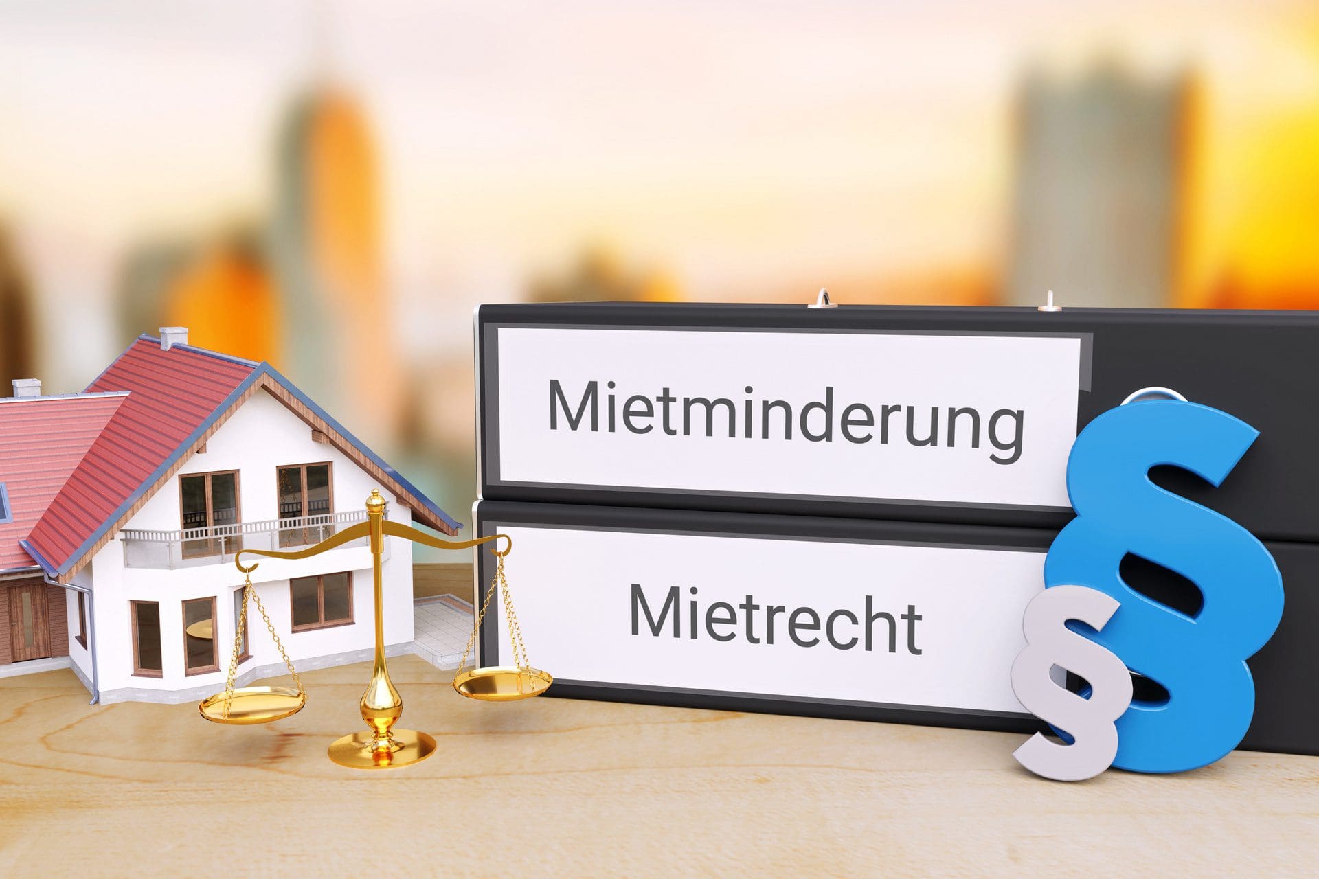 Wasserschaden Mietminderung | Die mögliche Minderung der Miete nach Wasserschäden hängt von verschiedenen Faktoren ab. BGB und Mietvertrag regeln Grundsätzliches; für die konkreten Minderungsquoten der Mietkürzung gibt es verschiedene Präzedenzurteile zu Höhe, Art und Ausmaß der Einschränkung sowie Tabellen zur Orientierung. (© MQ-Illustrations)